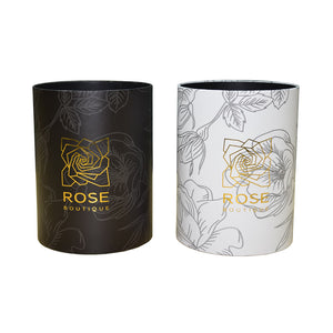 Custom Metallic Gold Foiled Flowers Box, Customized Flowers Packaging Box for Flower Boutique