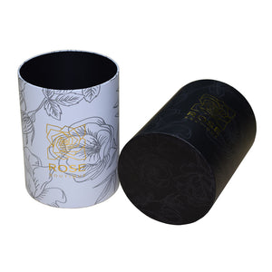 Custom Metallic Gold Foiled Flowers Box, Customized Flowers Packaging Box for Flower Boutique
