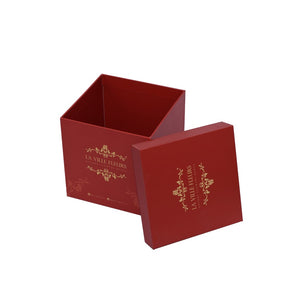 Custom Branded Cube Cardboard Flower Box