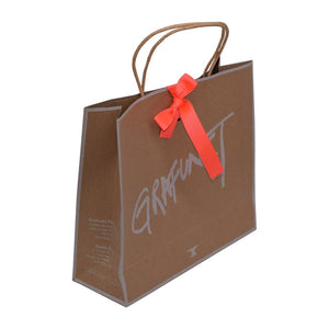Brown Kraft Paper Shopping Bag for Garment Brand