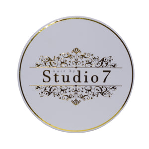 Custom Circular Wig Box with Paper Shopping Bag