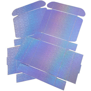 Lilac Violet Holographic Glitter Jewelry Box