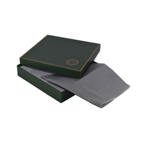 Luxury Cashmere Scarves Gift Box with Gold Rim and Wrapping Tissue Paper
