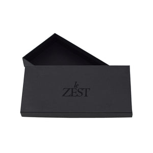 Black on Black Spot Glossy UV Logo Scarf Packaging Gift Box