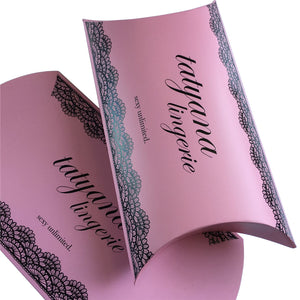 Creative Lingerie Packaging Box Pillow Box Style