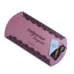 Creative Lingerie Packaging Box Pillow Box Style