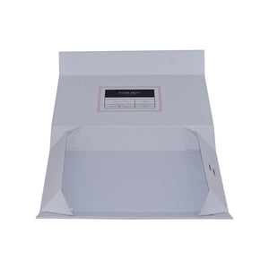 Collapsible Magnetic Hair Box with Drawstring Pouch