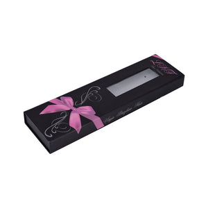 Long Shaped Rectangular Flip Top Cardboard Hair Extensions Box