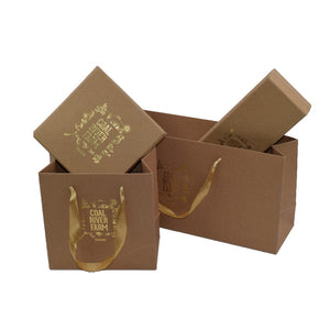 High Quality Gold Foiled Truffles Gift Box Packaging