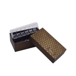 Luxe Patisserie Packaging Gold Stamped Macaron Box