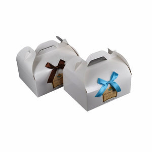 Custom Printed Cookies Packaging Mini Gable Box