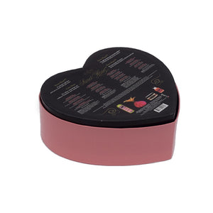 Heart Shaped Cardboard Gift Box with Lid
