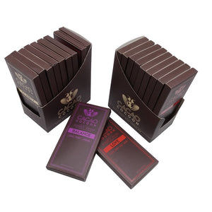 Branding Chocolate Display Counter Box for Flavoured Chocolate Bars